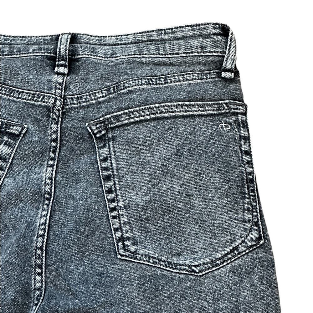 Rag & Bone The Casey Ankle High Rise Flare Jeans Size 29 
Harley Gray Wash - Picture 6 of 9